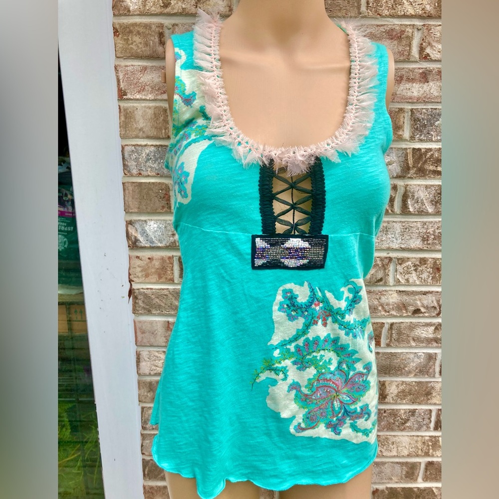 Y2K Custo Barcelona Fairygrunge Top